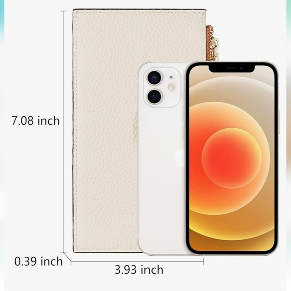 Lomy Leather Slim Wallet Bifold Purse, RFID Blocking Card Holder - Picture 13 of 13